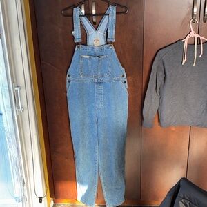 Vintage Women's Blue Denim Overalls